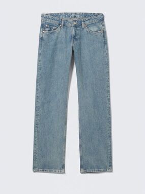Weekday Arrow low straight 2000s blue